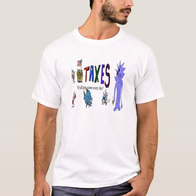 Camiseta Impuestos los E.E.U.U. (Anverso)