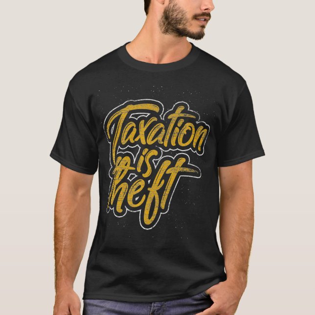 Camiseta Impuestos: Prima fiscal por robo (Anverso)