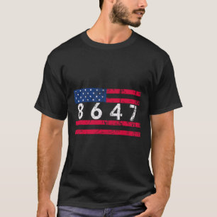 Camiseta Impugnación contra Trump 47 8647 86 47 47º Preside