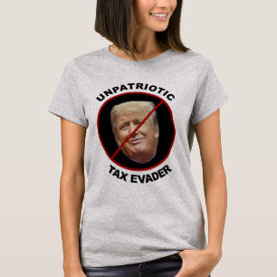Camiseta Impugnación de impuestos antipatrióticos a camiset