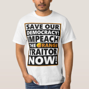 Camiseta Impugnar al traidor Naranja Trump