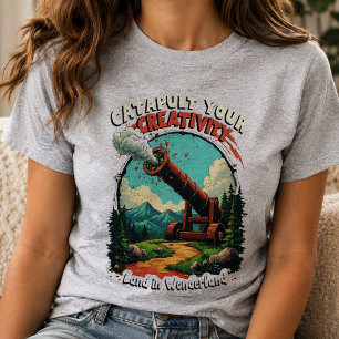 Camiseta Impulsa tu Creatividad Inspiradora y Excéntrica