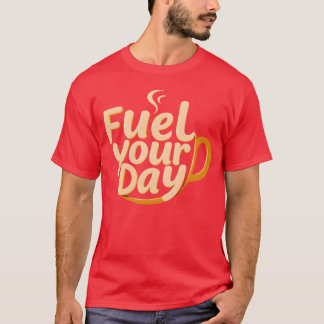 Camiseta Impulsa tu día Potencia con la familia del café