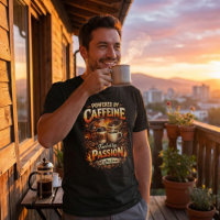 Impulsado por Cafeína - Amante del Café