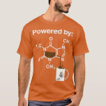 Camiseta Impulsado por Caffeine Coffee Drinker Science Addi<br><div class="desc">Impulsado Por Caffeine Coffee Drinker Science Addict Funny Long Sleeve .</div>