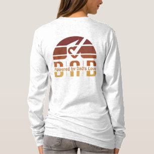 Camiseta Impulsado por el amor de papá: Haciendo Recuerdos 