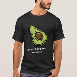 Camiseta Impulsado Por El Chef Vegan Funny De Plantas Y Esp