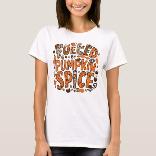 Camiseta Impulsado por el diseño gráfico de picadura de cal