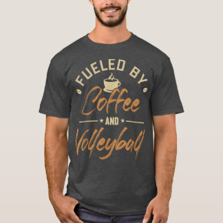 Camiseta Impulsado por el entrenador de equipo de café y vo