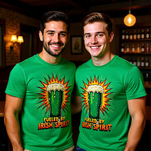 Camiseta Impulsado por el Espíritu Irlandés