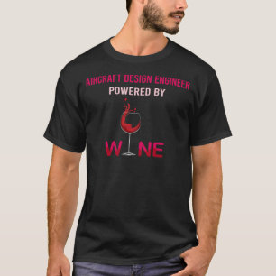 Camiseta Impulsado Por El Ingeniero De Diseño De Aeronaves 
