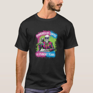 Camiseta Impulsado Por El Profesor De Esqueleto C De Lágrim