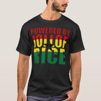 Camiseta Impulsado por el regalo de Jollof Rice Ghana para