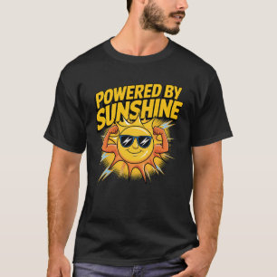 Camiseta Impulsado por el sol - Tee ecológico