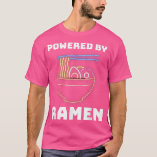 Camiseta Impulsado Por Japoneses Ramen - Divertidos Noodles