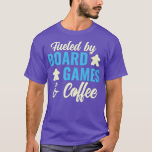 Camiseta Impulsado por juegos de mesa y noche divertida par