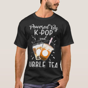 Camiseta Impulsado por KPOP Boba Tea Bubble Tea Regalo Core