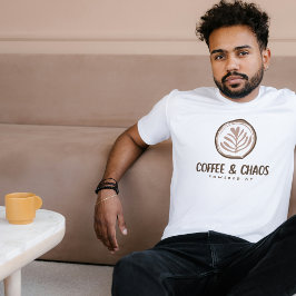 Camiseta Impulsado por la estética del café y el caos
