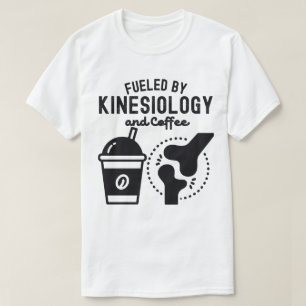 Camiseta Impulsado por la Kinesiología y el Café