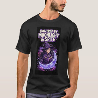Camiseta Impulsado por la luz de la luna y el rencor