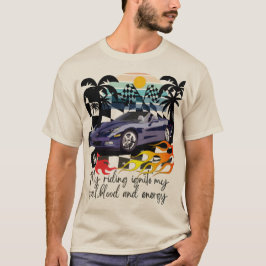 Camiseta Impulsado por la pasión,Perfecto regalo de cumplea