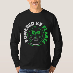 Camiseta Impulsado Por La Planta Funny Vegan Herbivore Gard
