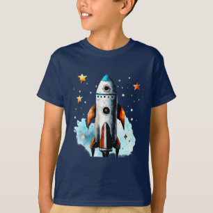 Camiseta Impulsado por la Visión: Lanzándose al Futuro