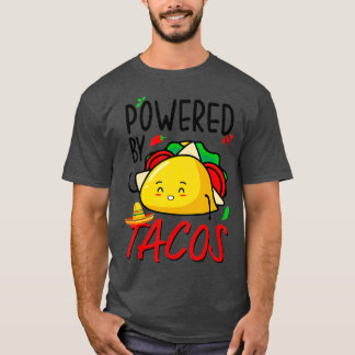Camiseta Impulsado Por Tacos Funny Taco
