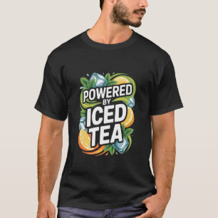 Camiseta Impulsado por Té Helado Vibe Cítrico Refrescante