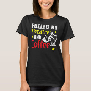 Camiseta Impulsado Por Teatro Y Café Broadway