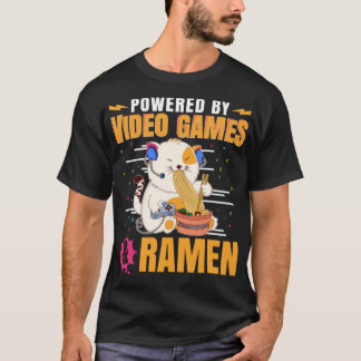 Camiseta Impulsado por Videojuegos y el gracioso regalo de