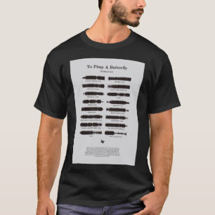 Camiseta Impulsar una mariposa por Kendrick Lamar Poster