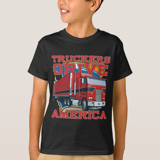 Camiseta Impulsión América de los camioneros (Anverso)