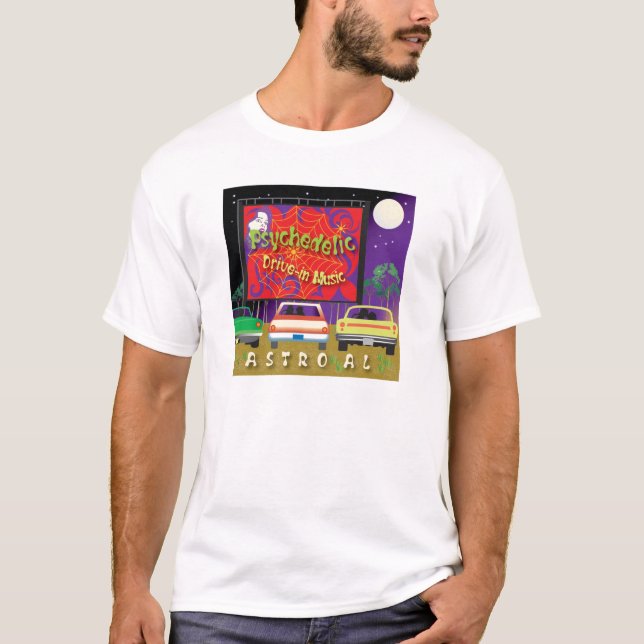 Camiseta Impulsión psicodélica en música (Anverso)
