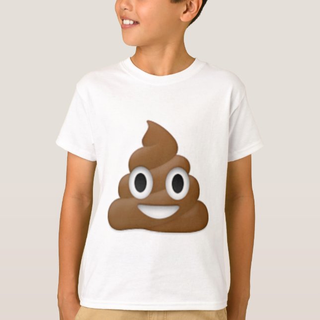 Camiseta Impulso-emoji hilarante - diseño del dibujo (Anverso)