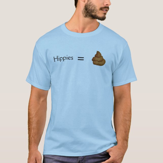 Camiseta Impulso igual de los hippies (Anverso)