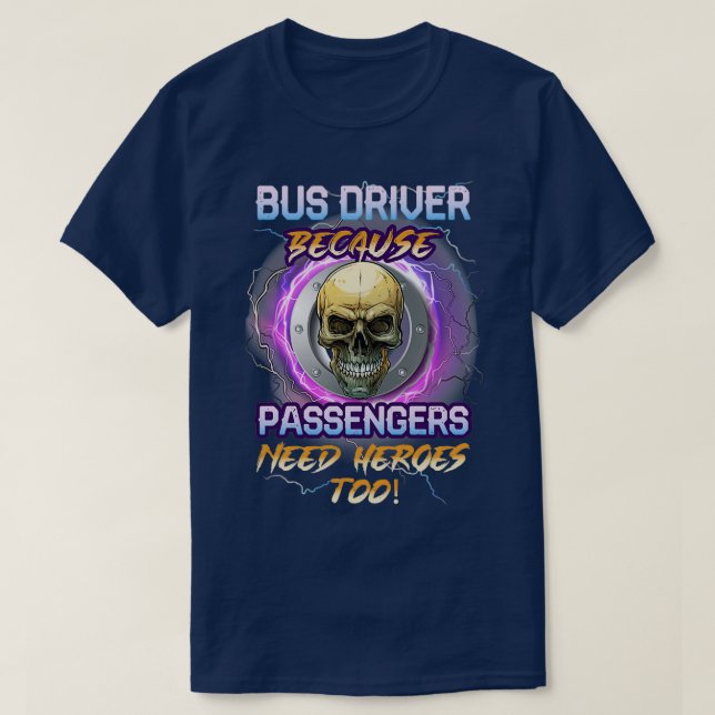 Camiseta Impulsor de bus 1 (Diseño del anverso)