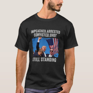 Camiseta Imputado arrestado acusado sigue en pie