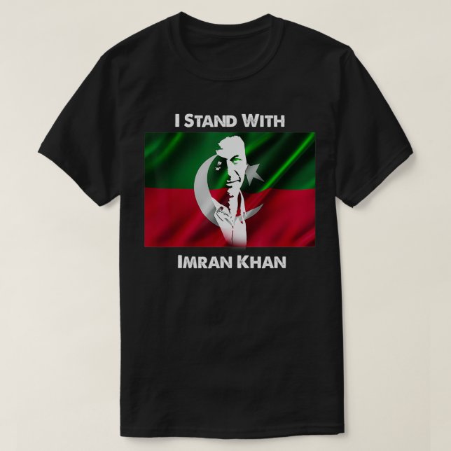 Camiseta Imran Khan absolutamente no Primer Ministro de Pak (Diseño del anverso)