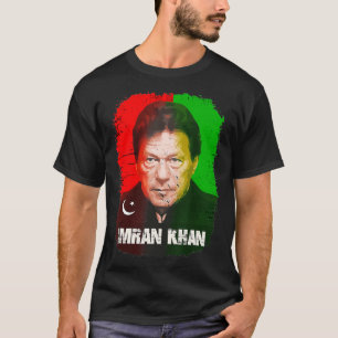 Camiseta Imran Khan Fiesta del PTI Pakistán apoya el 40