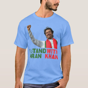 Camiseta Imran Khan Fiesta del PTI Pakistán apoya la libert