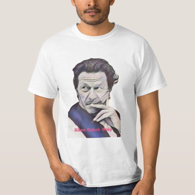 Camiseta imran khan pti (Anverso)
