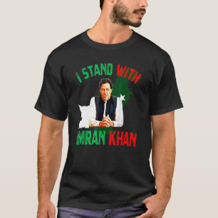 Camiseta Imran Khan Pti Fiesta Pakistán apoya la libertad