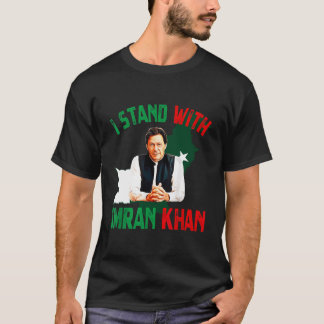 Camiseta Imran Khan Pti Fiesta Pakistán apoya la libertad