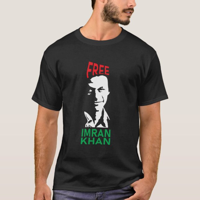 Camiseta Imran Khan Shirt Imran Khan Pti Absolutamente (Anverso)