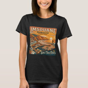 Camiseta Imsouane Marruecos, Surf, Té & Vibraciones Costera