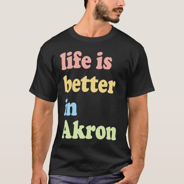 Camiseta In Akron, OH (Anverso)
