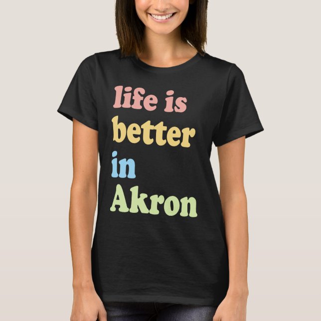 Camiseta In Akron, OH (Anverso)