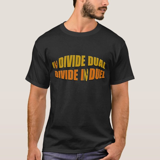 Camiseta IN-DIVIDE-DUAL (YaWNMoWeR) (Anverso)