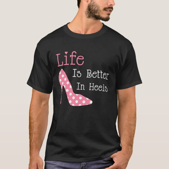 Camiseta In Heels Shoe (Anverso)